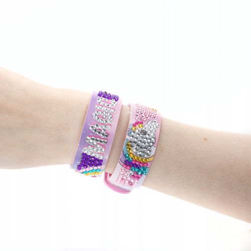 KIDEA ZESTAW KREATYWNY STWÓRZ WŁASNE DIAMENTOWE BRANSOLETKI JEDNOROŻEC na Arena.pl