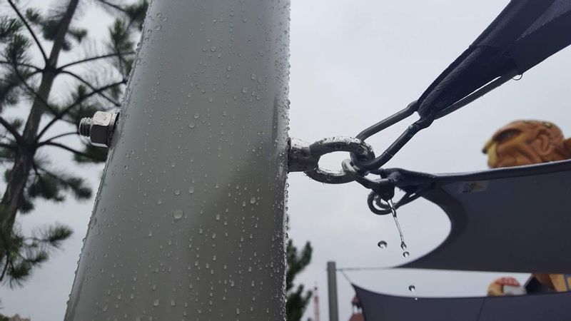 ŻAGIEL PRZECIWSŁONECZNY WODOSZCZELNY PROSTOKĄT 3X5 zdjęcie 14