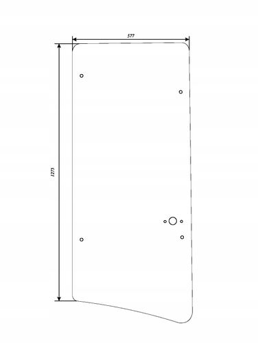 Szyba boczna, bok CAT 416C 426C 428C 436C 438C 416D 420D 424D 428D 430D na Arena.pl