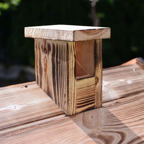 WĘDZARNIA DREWNIANA OGRODOWA SOLIDNA PREMIUM 60 CM PALENISKO XXL 30x30x35 na Arena.pl