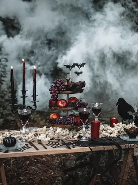 Pikery do babeczek Nietoperze, 6 szt. zdjęcie 2