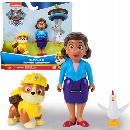 PSI PATROL FIGURKI RUBBLE PANI BURMISTRZ GOODWAY I CHICKALETTA na Arena.pl