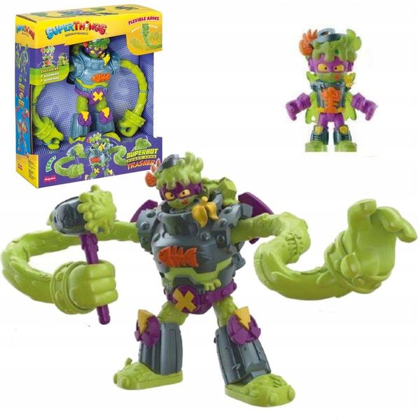 SUPER ZINGS THINGS SUPERTHINGS SUPERBOT TRASHER POWER ARMS TRASHER 25109 zdjęcie 1