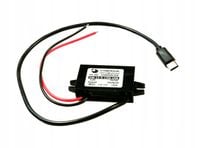 przewód - przetwornica nap. 12V x 1x5V/3A USB-C