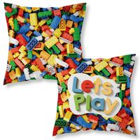 Poszewka Dla Dzieci 40X40 Klocki Mf 018