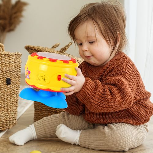 Bębenek interaktywny - Perkusja dla dzieci na Arena.pl