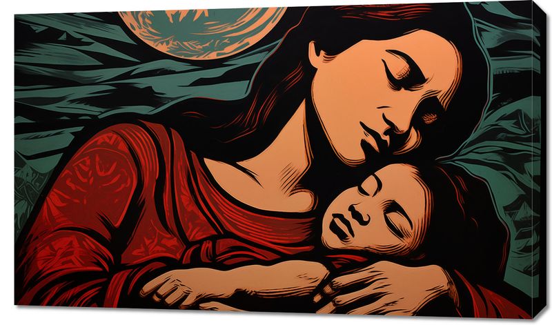 Obraz 100x60cm Matczyne Więzi zdjęcie 1