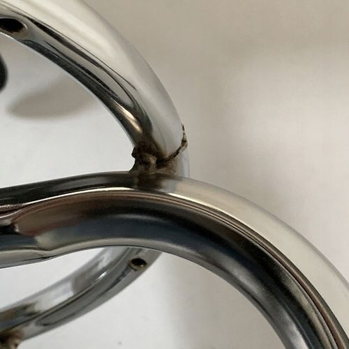 TABORET KRZESŁO STOŁEK Z KÓŁKAMI RONI CZARNY PODSTAWA CHROM SKÓRA PU na Arena.pl