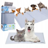 MATA CHŁODZĄCA DLA PSA SIEDZENIE LEGOWISKO POSŁANIE DUŻA XXL 90x50 NA LATO