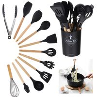 Przybory Kuchenne Zestaw Przyborów Kuchennych Silikonowe Teflon Akcesoria