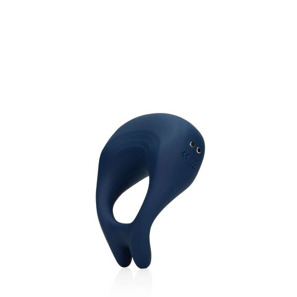 Pointed Vibrating Cock Ring - Baltic Blue zdjęcie 3