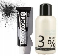 ZESTAW REFECTOCIL HENNA CZARNA + STAPIZ WODA 3%