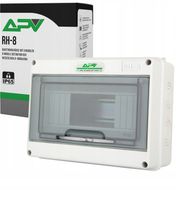 Rozdzielnica natynkowa hermetyczna obudowa modułowa IP65 1x8 1000V