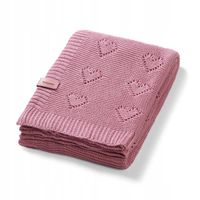 Kocyk BABYONO 1478/01 Różowy