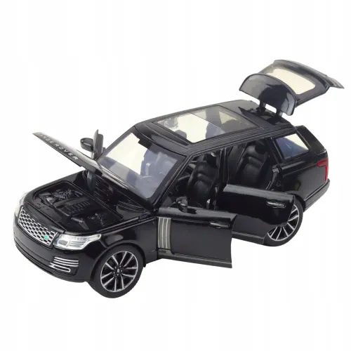 Samochód Range Rover 1:32 czarny model z otwieranymi elementami na Arena.pl