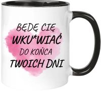 KUBEK PREZENT DLA DZIEWCZYNY ŻONY MĘŻA CHŁOPAKA NA WALENTYNKI URODZINY