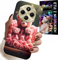 ETUI DO XIAOMI REDMI 14C 4G - RODZINKA RÓŻANYCH MISIÓW UPOMINEK +FOLIA