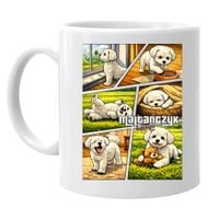 Maltańczyk life - kubek na prezent  dla miłośnika psów