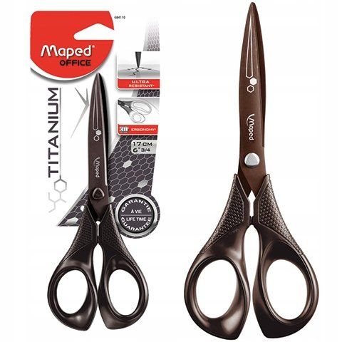 NOŻYCZKI EXPERT TITANIUM 17 CM MAPED zdjęcie 1