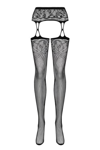 s206 garter stockings czarne s/m/l obsessive na Arena.pl
