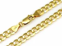 Pancerka łańcuch złoty męski 8.4mm r60