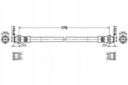 Audi A6 C5 - Zestaw Przewodów Hamulcowych Teflonowych W Oplocie Stalowym na Arena.pl