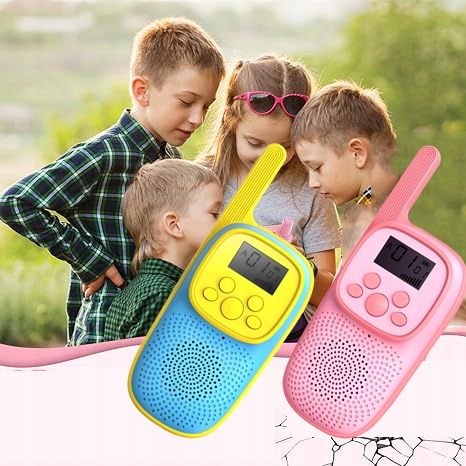 WALKIE TALKIE DLA DZIECI KRÓTKOFALÓWKA ZESTAW 2SZT ŁOKIEĆ DUŻY WYSIĘG 2025 na Arena.pl