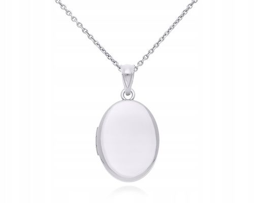 Srebrny łańcuszek z SEKRETNIKIEM NA ZDJĘCIA + Grawer dł. 50 cm 925 na Arena.pl