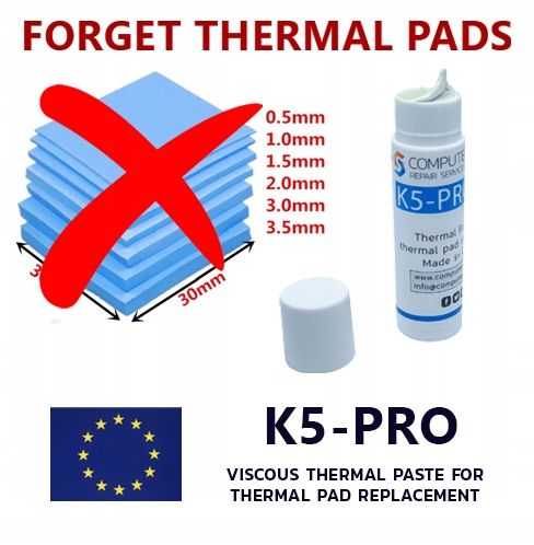 K5 PRO Viscous Therma Paste w płynie Podkładka termiczna 10g na Arena.pl