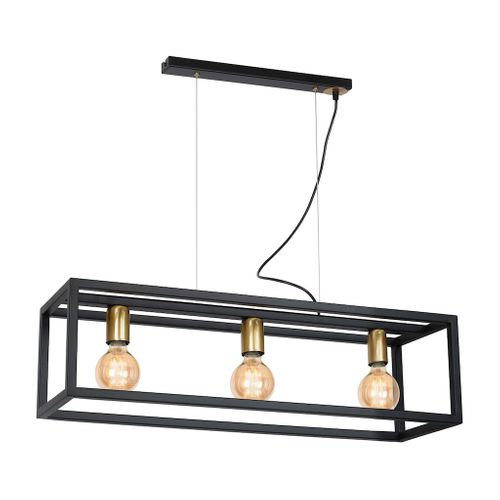 Lampa wisząca CAGE 3xE27 na Arena.pl