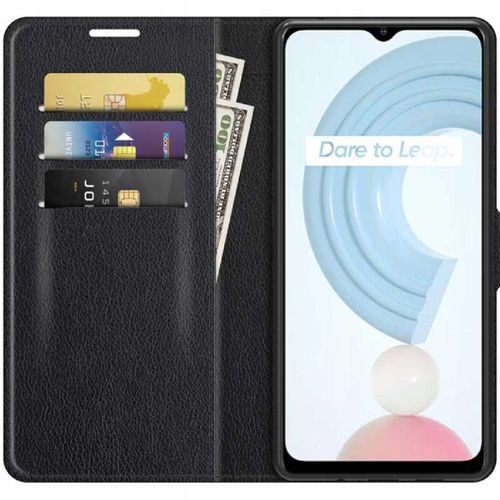 Litchi Realme C21 Czarny na Arena.pl