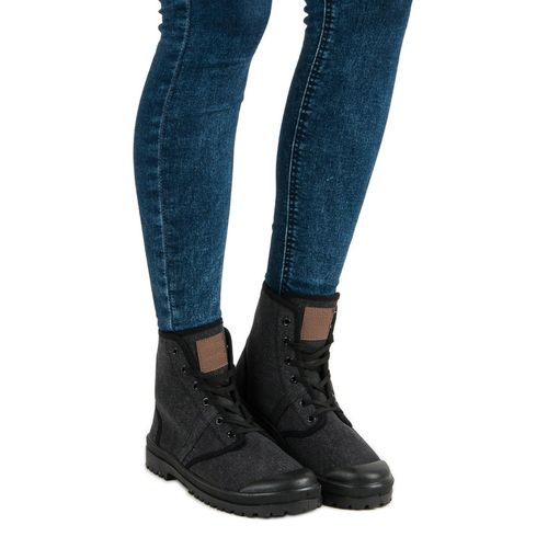 Materiałowe workery damskie r.39 na Arena.pl