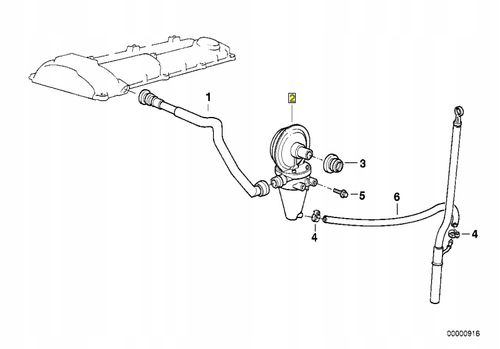 OE BMW ODMA SEPARATOR OLEJU M52 E36 E39 E38 11151703484 na Arena.pl