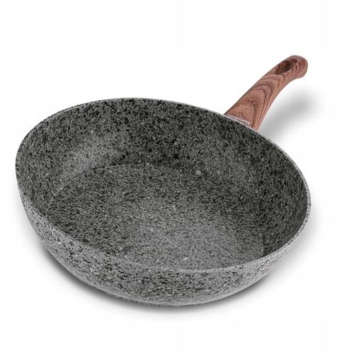 Głęboka PATELNIA INDUKCJA wysoka patelnia GRANITOWA 28cm Venga Konighoffer na Arena.pl