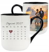 KUBEK Z WŁASNYM NADRUKIEM ZDJĘCIEM FOTO LOGO FIRMY PREZENT - kreator