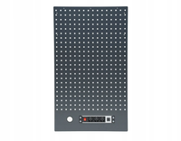 Panel perforowany narzędziowy z listwą elektryczną tablica 230V 614x1052mm