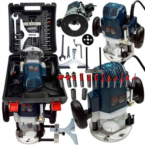 FREZARKA GÓRNOWRZECIONOWA DO DREWNA + 12 FREZÓW ZESTAW na Arena.pl