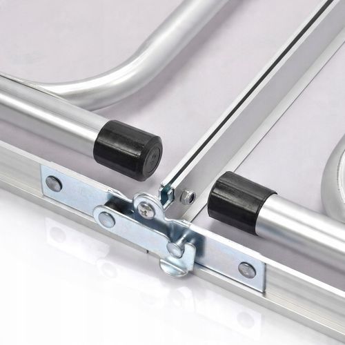 STÓŁ TURYSTYCZNY DO OGRODU SKŁADANY Z 4 KRZESŁAMI METEOR PESTA 60x120x53-69 na Arena.pl