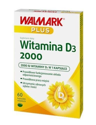 witamina d3 forte 2000j.m walmark 60 kapsułek na Arena.pl