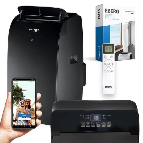 Klimatyzator przenośny ELIO 3,5kW osuszacz 40l WiFi + uszczelka ClimaLock na Arena.pl