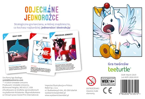 Odjechane Jednorożce - strategiczna gra karciana pełna śmiechu i destrukcji na Arena.pl