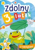 Zdolny 3-Latek Z Naklejkami