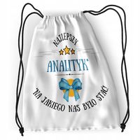 Plecak Dla Analityka Sportowy Szkolny Worek Torba Z Nadrukiem Ze Zdjęciem