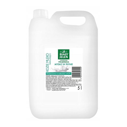 Mydło w płynie Biały Jeleń KOZIE MLEKO 5l nawilżenie 1 szt na Arena.pl