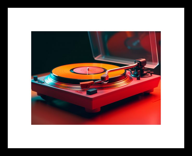 Plakat 18x13cm Retro Granie zdjęcie 3