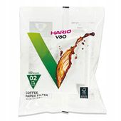 Hario Drip filtry papierowe białe V60-02 100szt VCF-02