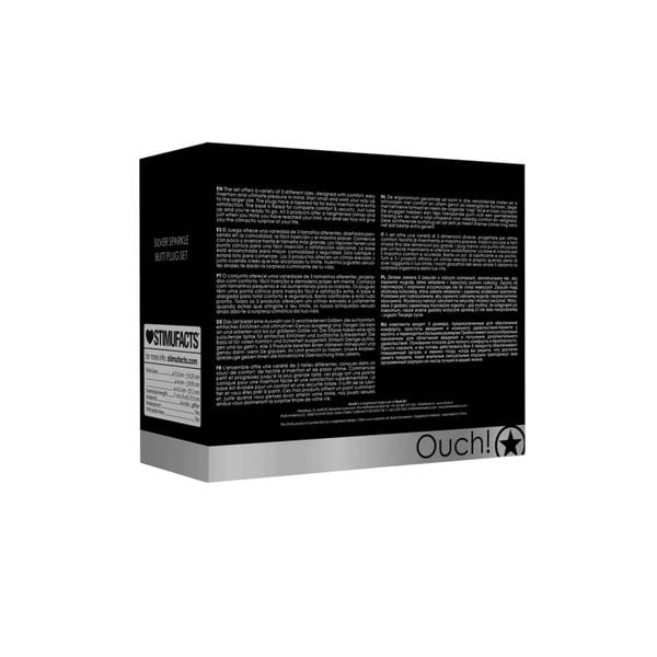 Acrylic Butt Plug Set zdjęcie 2