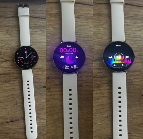 Smartwatch V85 AMOLED - iOS + Android - CZARNY na Arena.pl