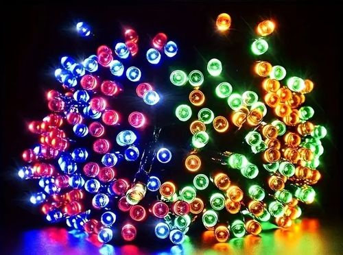 LAMPKI CHOINKOWE 1000 LED ŚWIATEŁKA KOLOROWE CHOINKĘ OŚWIETLENIE ŚWIĄTECZNE na Arena.pl