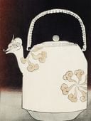 Plakat 60x80cm Kettle, Bijutsukai Japoński Vintage do Salonu